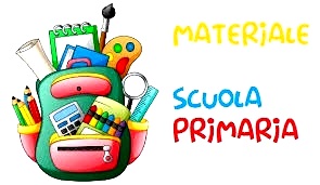 Immagine articolo:Elenco materiale scolastico Classi Prime Primaria a.s. 22-23