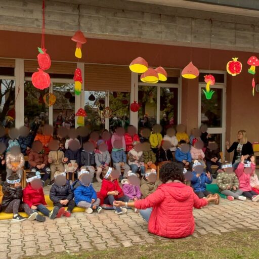 Festa della castagnata alla scuola dell'infanzia Arcobaleno